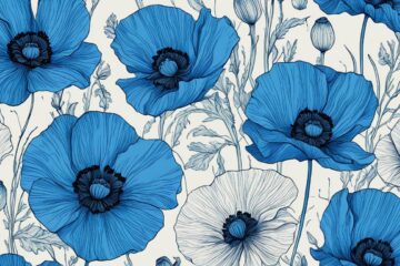 Blauer Mohn in der Kunst und Kultur