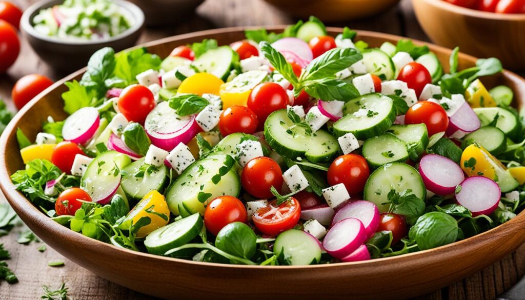 Buchweizen Salat
