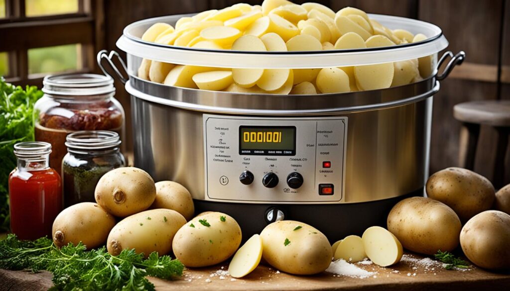 Fermentation von Kartoffeln