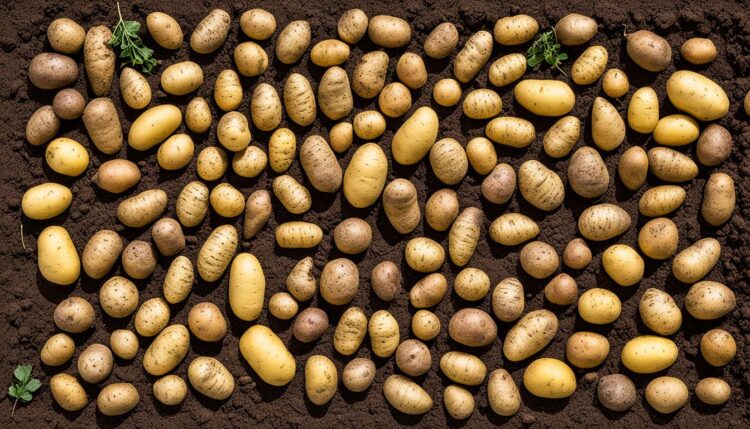 Sortenvielfalt bei Kartoffeln