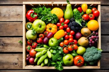 Bio-Obst und -Gemüse aus dem Hofladen