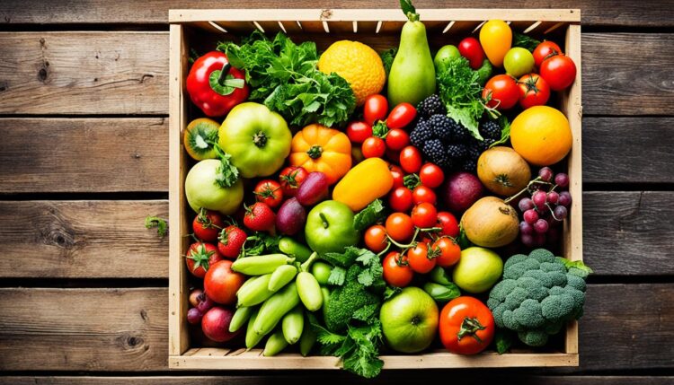 Bio-Obst und -Gemüse aus dem Hofladen
