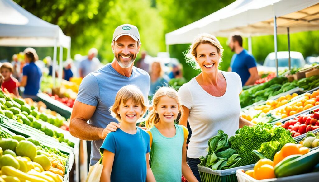 ökologische Lebensmittel für Familien