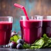 Rote-Beete-Smoothies und -Säfte