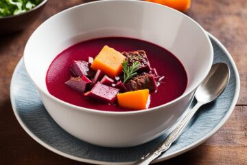 Rote-Beete-Suppe nach sächsischer Art