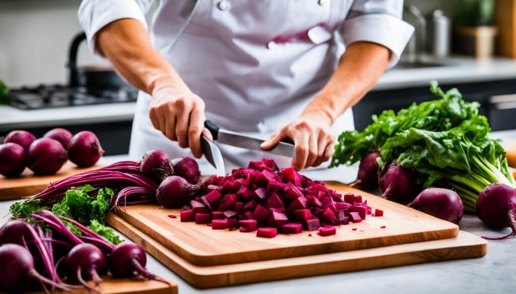 Zubereitung Rote-Beete-Salat